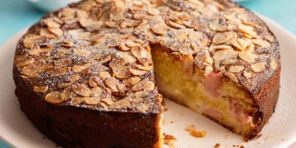 orange almond cake, gluten free and vegan